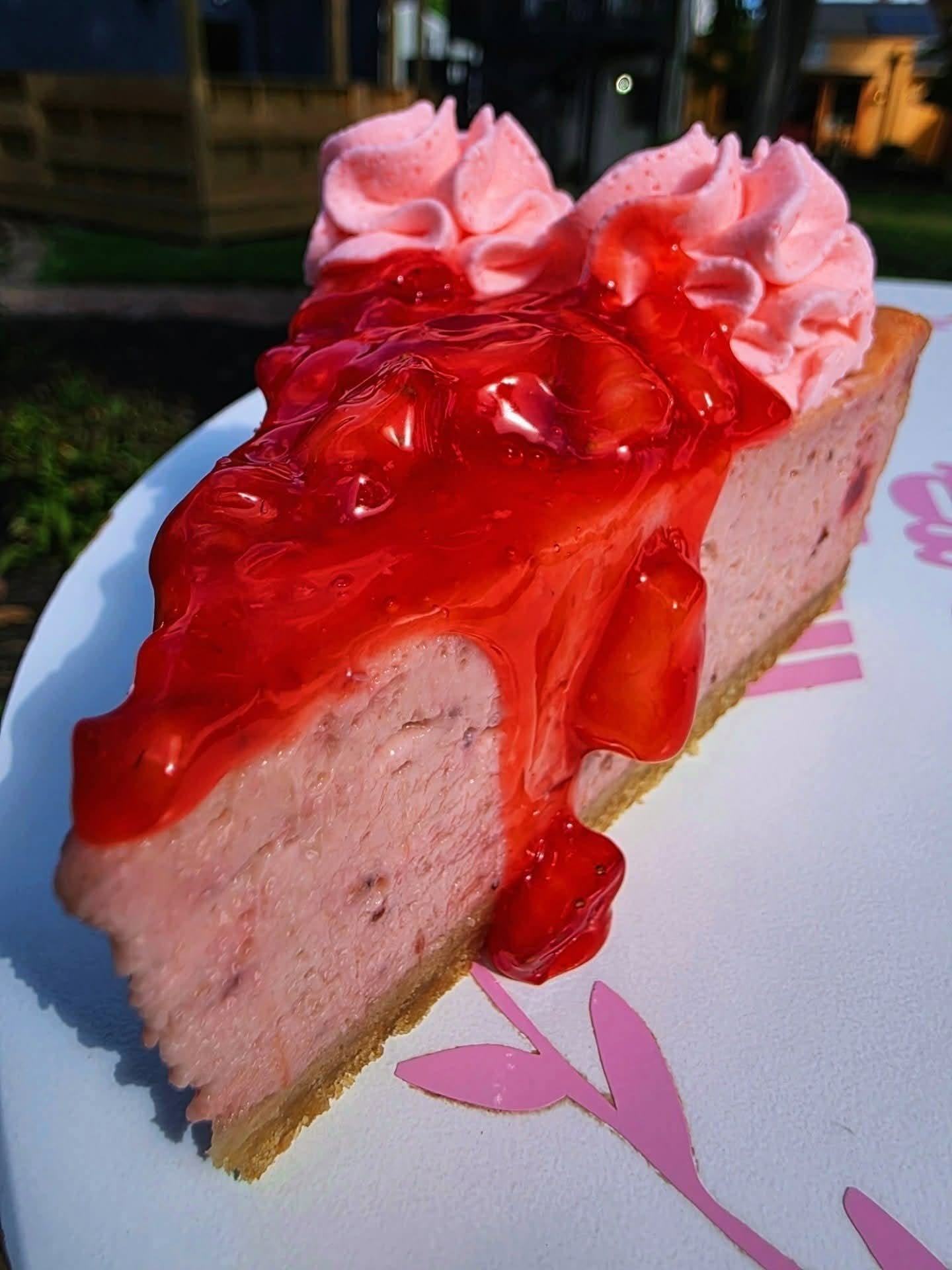 Triple-Strawberry-Cheesecake